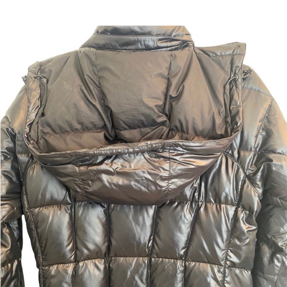 The NorthFace 600 Black Shiny Coat Sz S